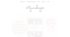 Desktop Screenshot of ellejanedesigns.com